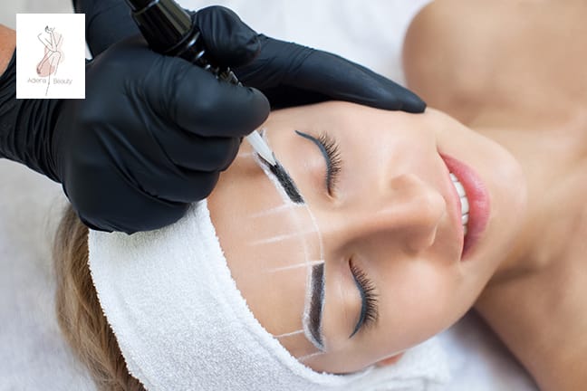 Microblading oder Powder Brows inkl. Nachbehandlung