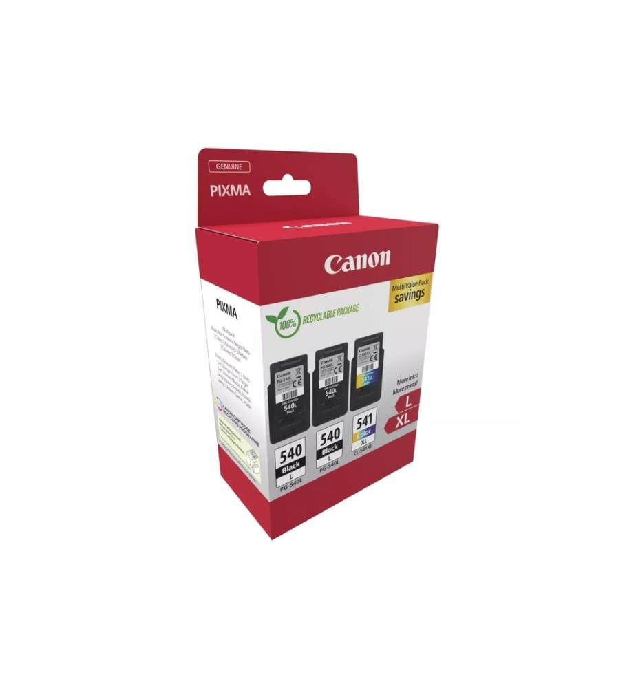 CANON - 2xPG-540L/1xCL-541XL 3er Pack Black/Cyan/Magenta/Yellow