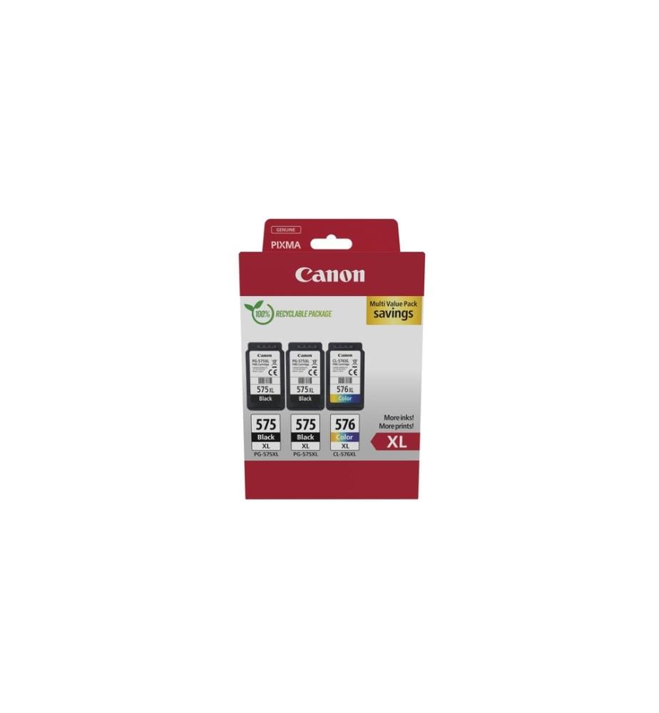 CANON - 2xPG-575XL/1xCL-576XL Multipack Black/Cyan/Magenta/Yellow