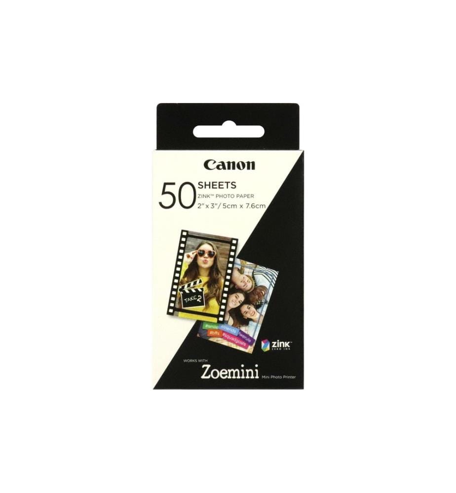 CANON - Fotopapier ZINK ZP-2030  selbstklebend, 50 Blatt