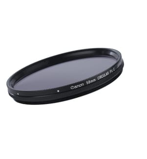 CANON - Filtre polarisant Filtre polaire circulaire 58 mm