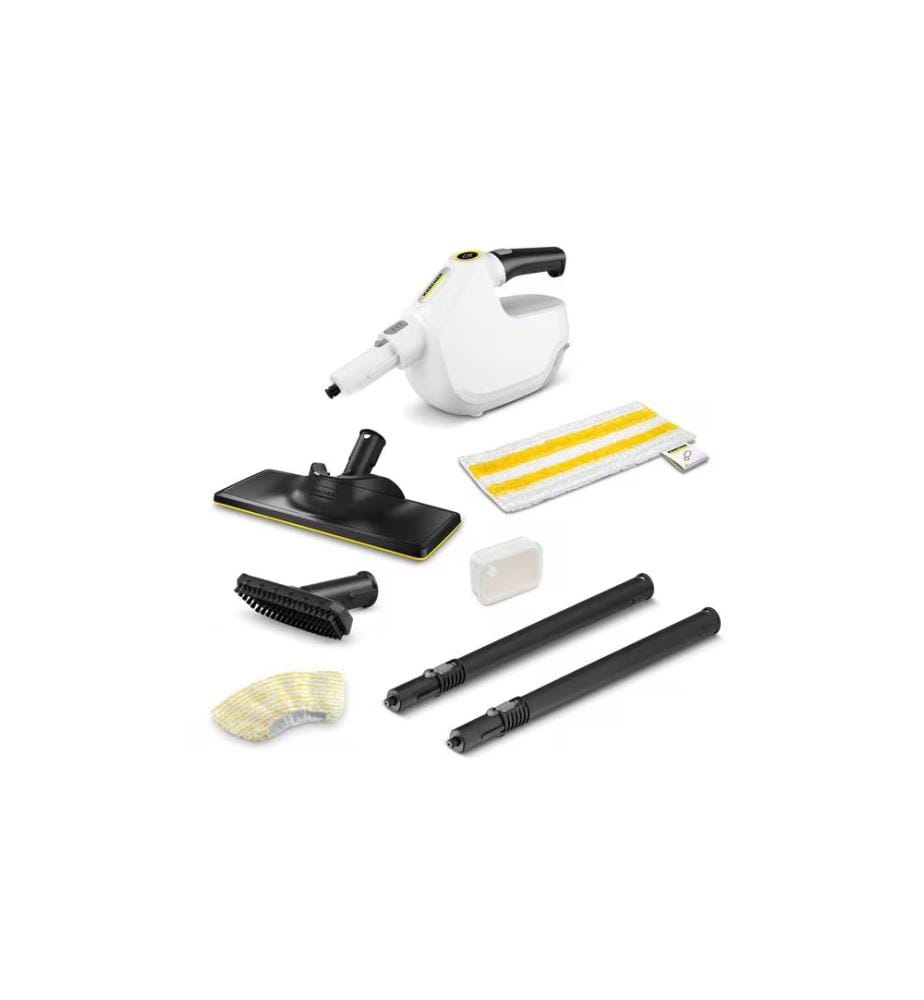 Pulitore a Vapore SC 1 Multi & Up - Bianco e Nero