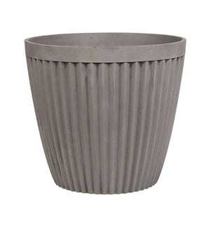 Blumenkübel POKA 44 cm Taupe