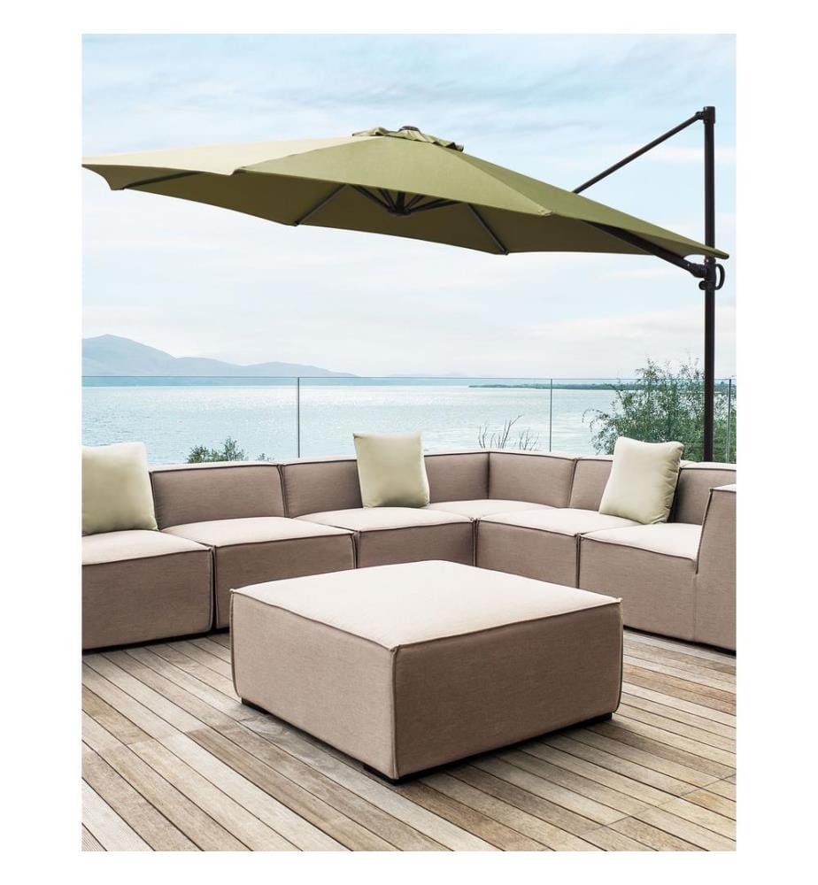 Parasol déporté 295 cm SAVONA II Vert olive