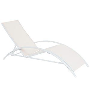 Lettino Prendisole GAETA Metallo Beige