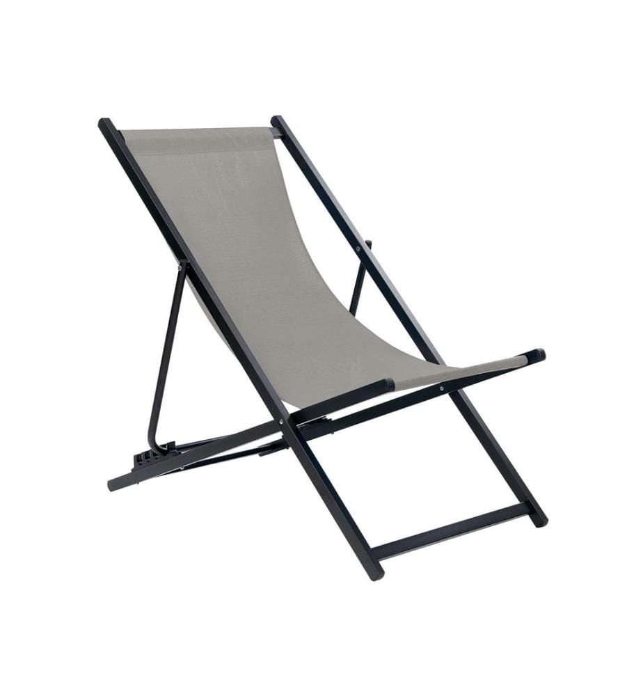 Chilienne pliante LOCRI II Métal Gris