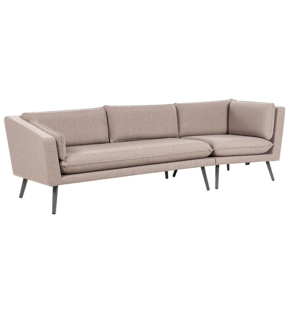 Gartensofa 3-Sitzer LORETELLO rechtsseitig Beige