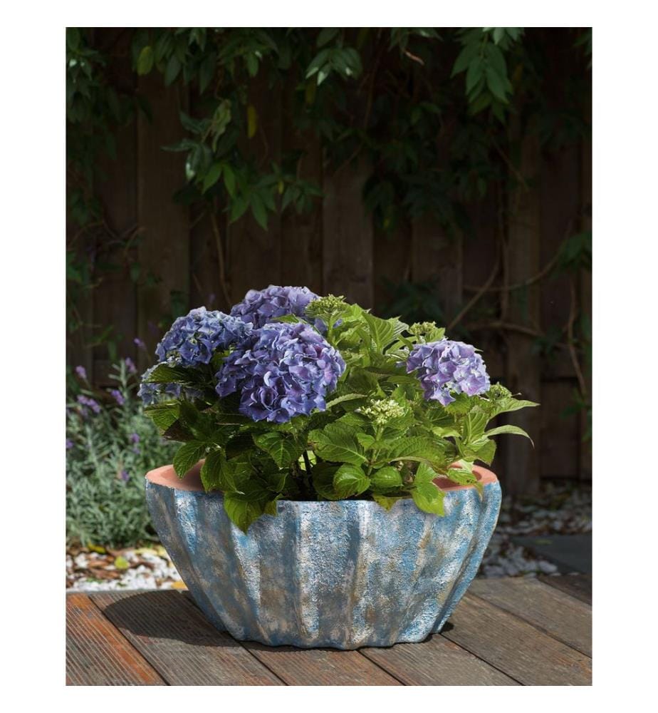Cache-pot OSTRYA 51 cm Bleu