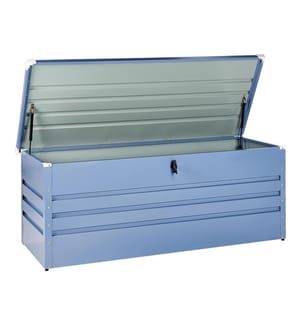 Aufbewahrungsbox CEBROSA Metall 165 cm 70 cm Blau