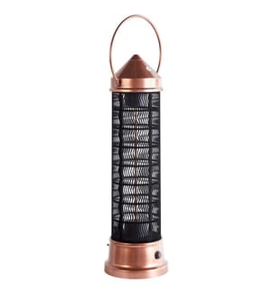 Chauffage de terrasse infrarouge autoportant LLAIMA 1800 W Cuivré