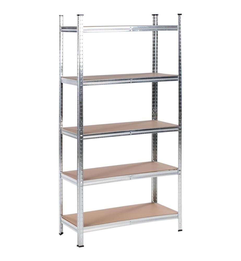 Garagenregal XITTA Metall 90 cm 40 cm Silber