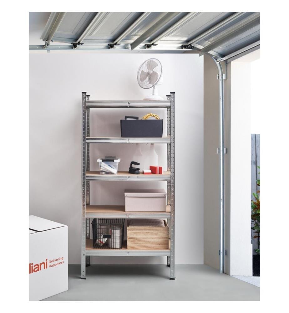 Garagenregal XITTA Metall 75 cm 30 cm Silber