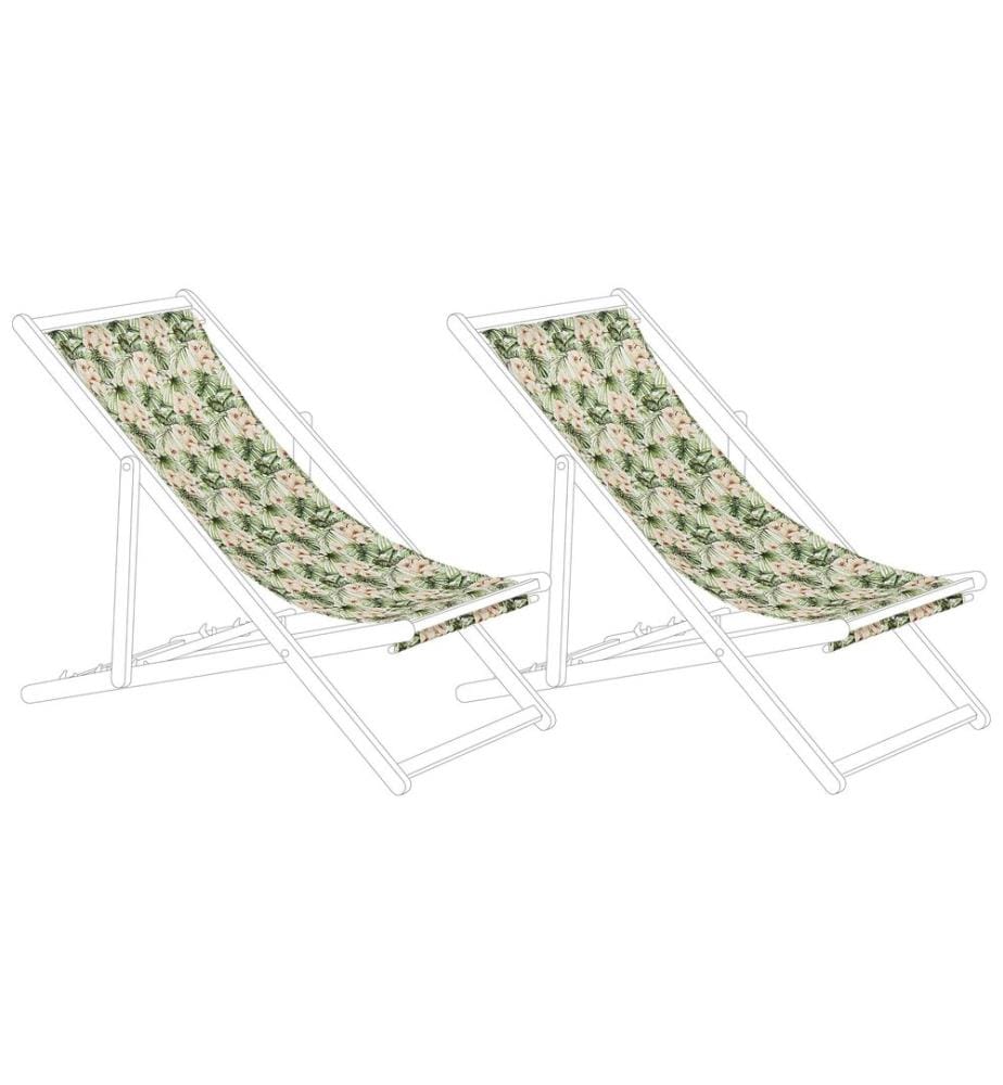 Teli da sdraio ANZIO/AVELLINO 113 x 44 cm Rosa