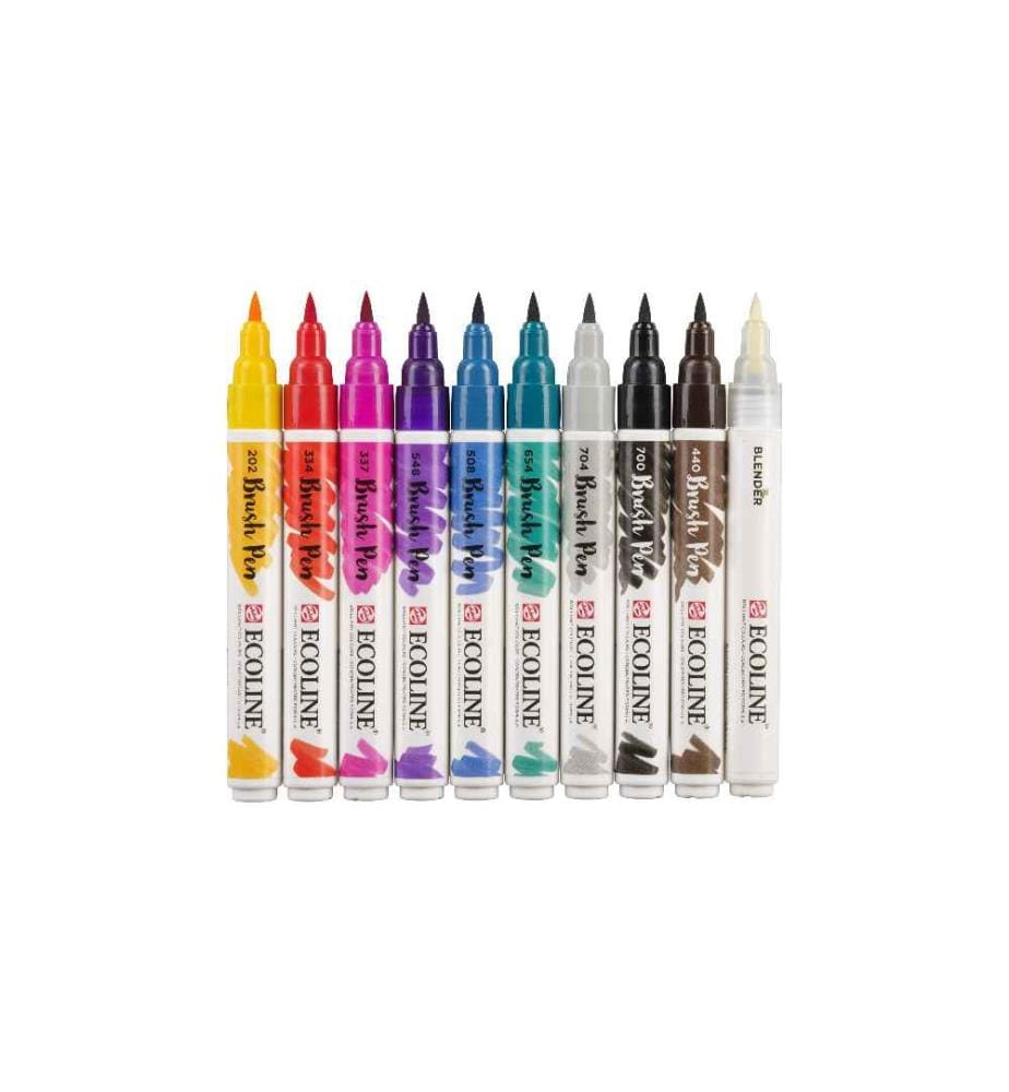 TALENS - Feutres de coloriage Ecoline Handlettering ensemble de 10