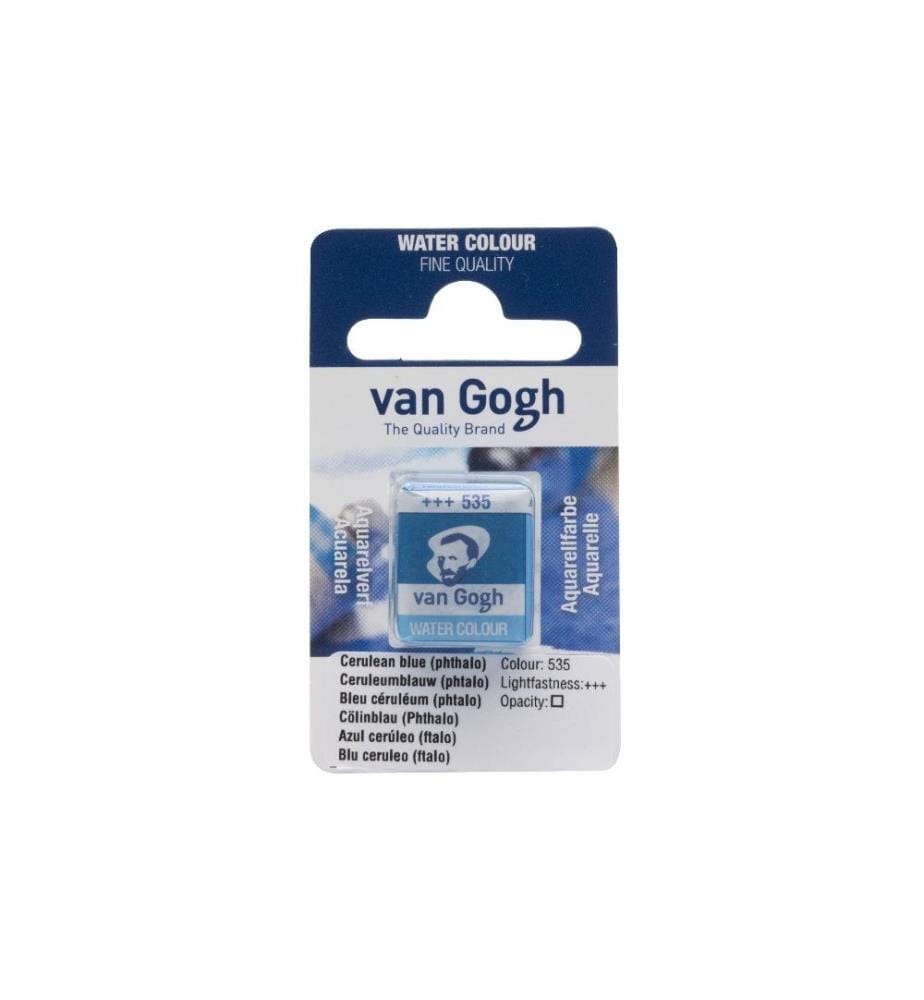 VAN GOGH - Peinture pour aquarelle 535 Bleu de Cologne, 1 pièce