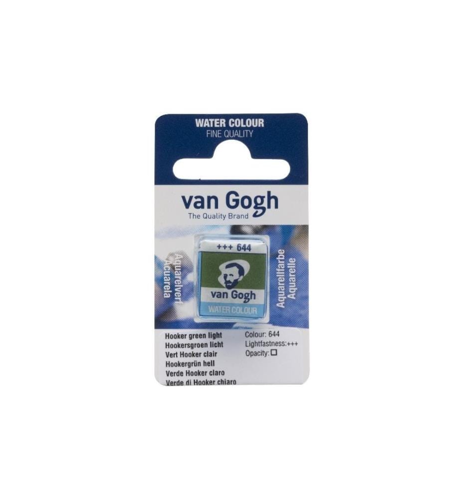 VAN GOGH - Peinture pour aquarelle 644 Hookergreen H, 1 pièce