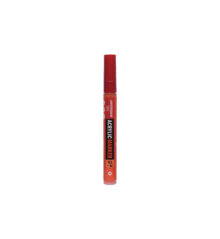AMSTERDAM - Marqueur acrylique M Rouge