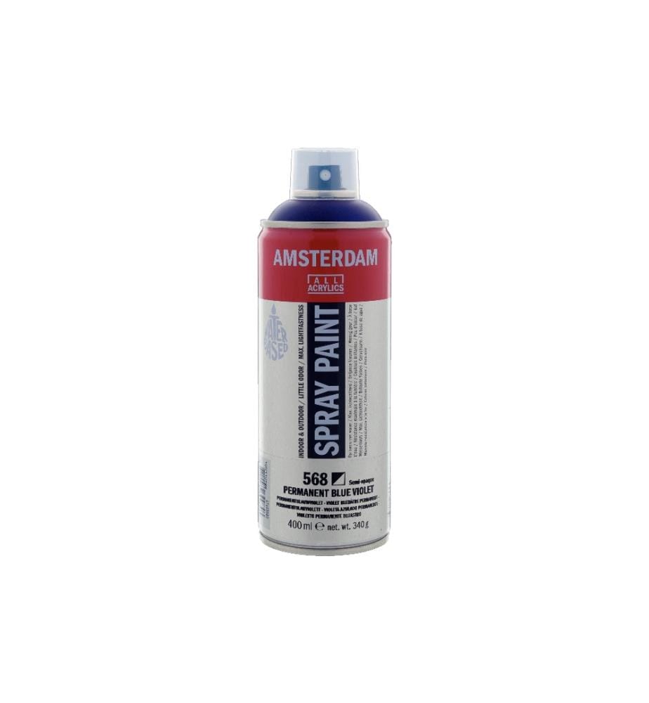 AMSTERDAM - Acrylique en bombe 400 ml, bleu-violet
