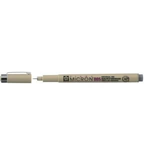 SAKURA - Fineliner Pigma Micron 005 0.2 mm, gris froid