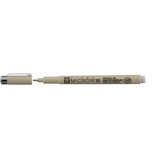 SAKURA - Fineliner Pigma Micron 10 0.6 mm, gris clair froid