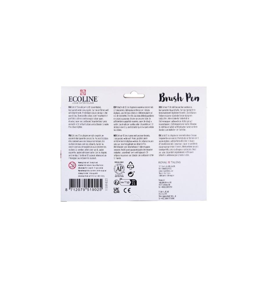 TALENS - Feutres de coloriage Ecoline  Lot de 15