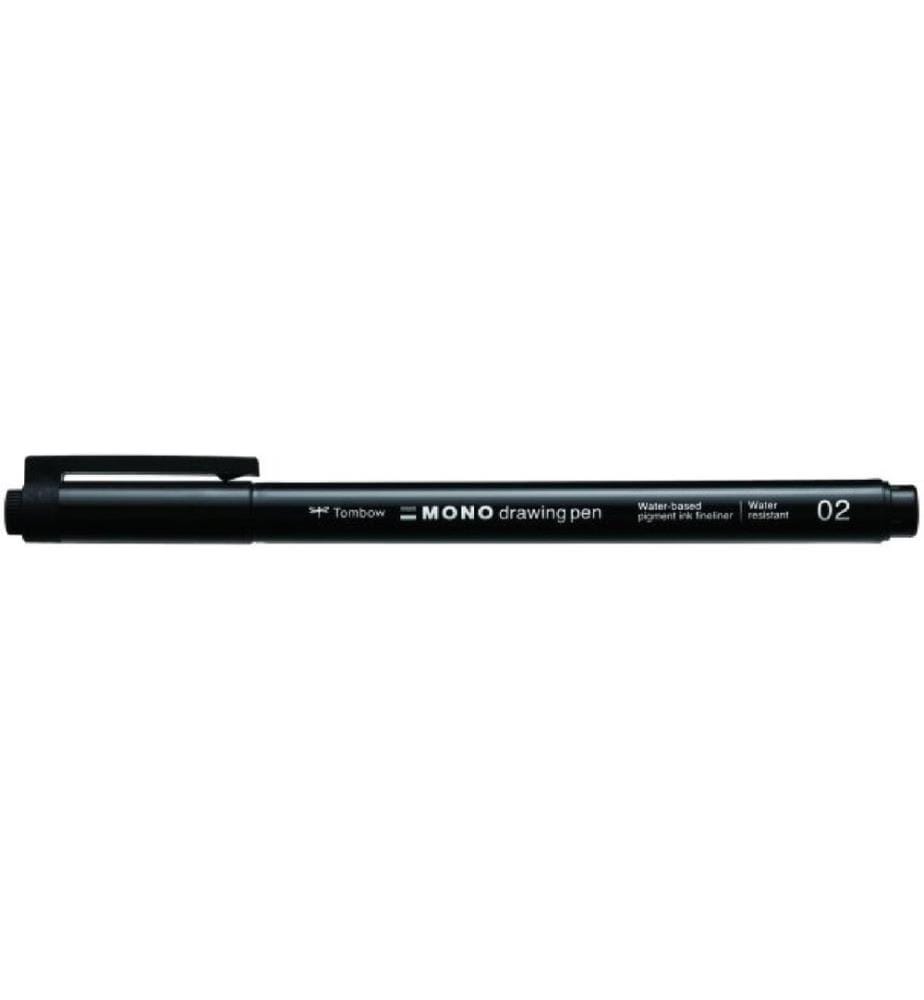 TOMBOW - Fineliner MONO drawing pen 0.30 mm, Noir