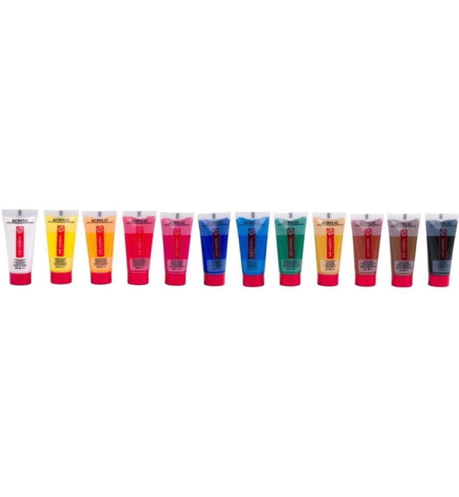 TALENS - Acrylfarbe Art Creation 12er Set, Mehrfarbig