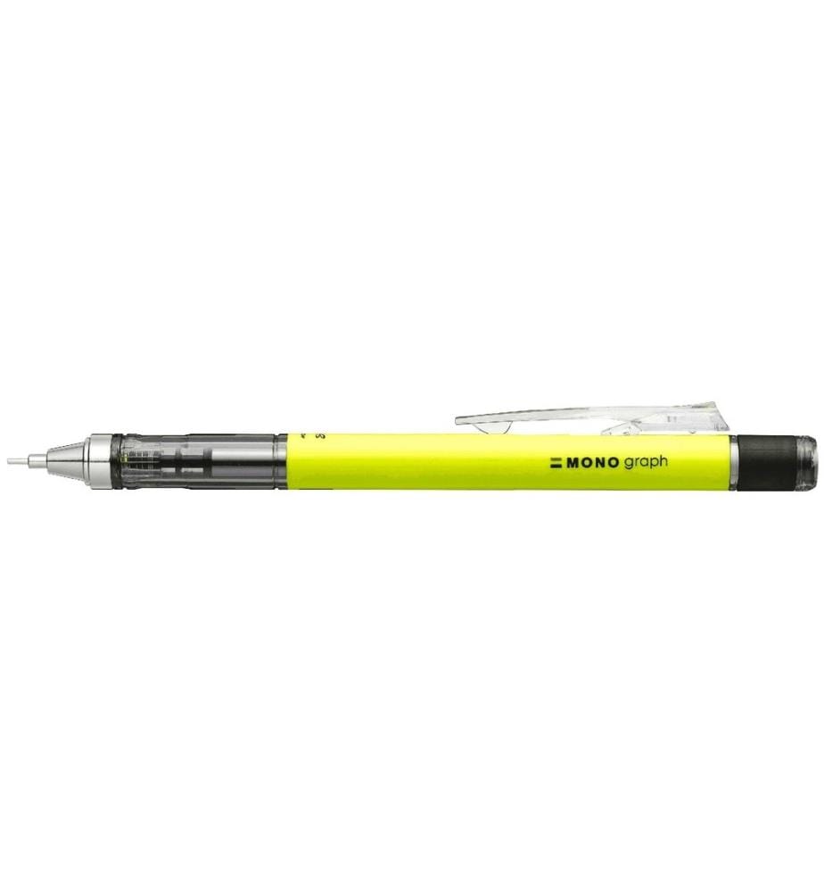 TOMBOW - Porte-mines MONOgraph 0.7 Jaune fluo