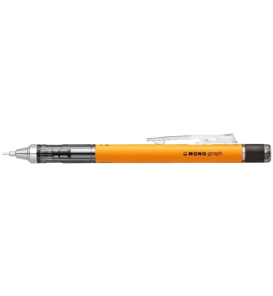 TOMBOW - Porte-mines MONOgraph 0.7 Orange fluo