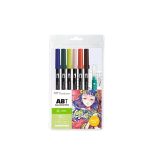 TOMBOW - Brushpen Manga Wind 6 pièces