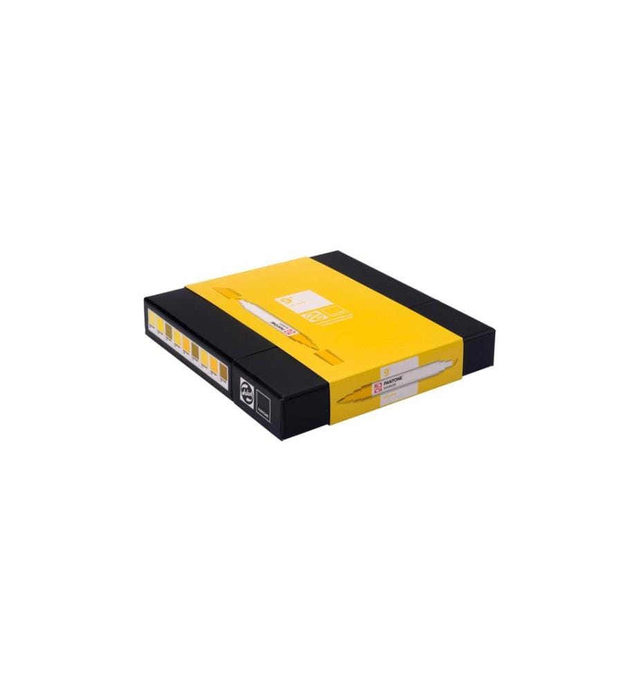 TALENS - Set de marqueurs Pantone 9x Jaune