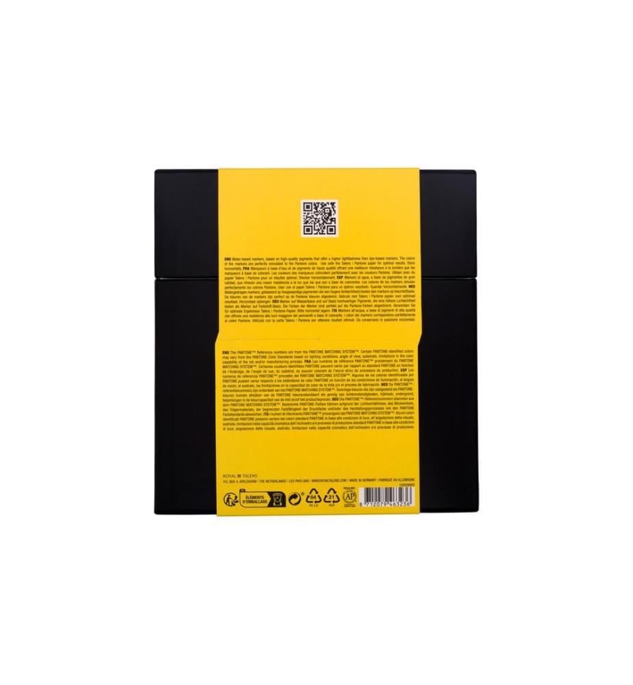 TALENS - Set de marqueurs Pantone 9x Jaune