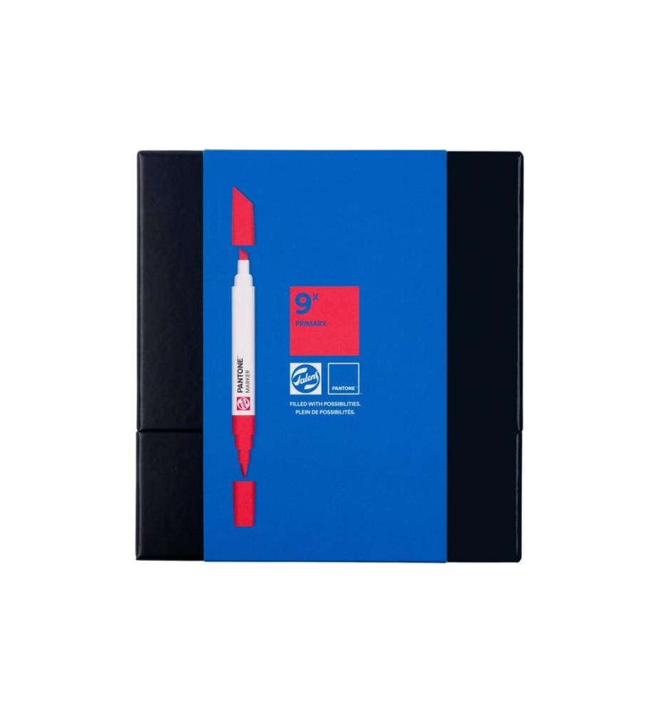TALENS - Set de marqueurs Pantone 9x Primary