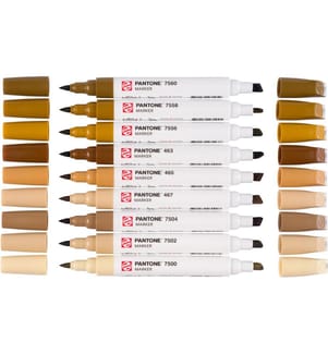 TALENS - Marqueur Pantone 9x Set Brown