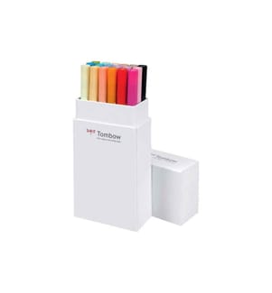 TOMBOW - Feutres de coloriage ABT 18 pièces, tons de base