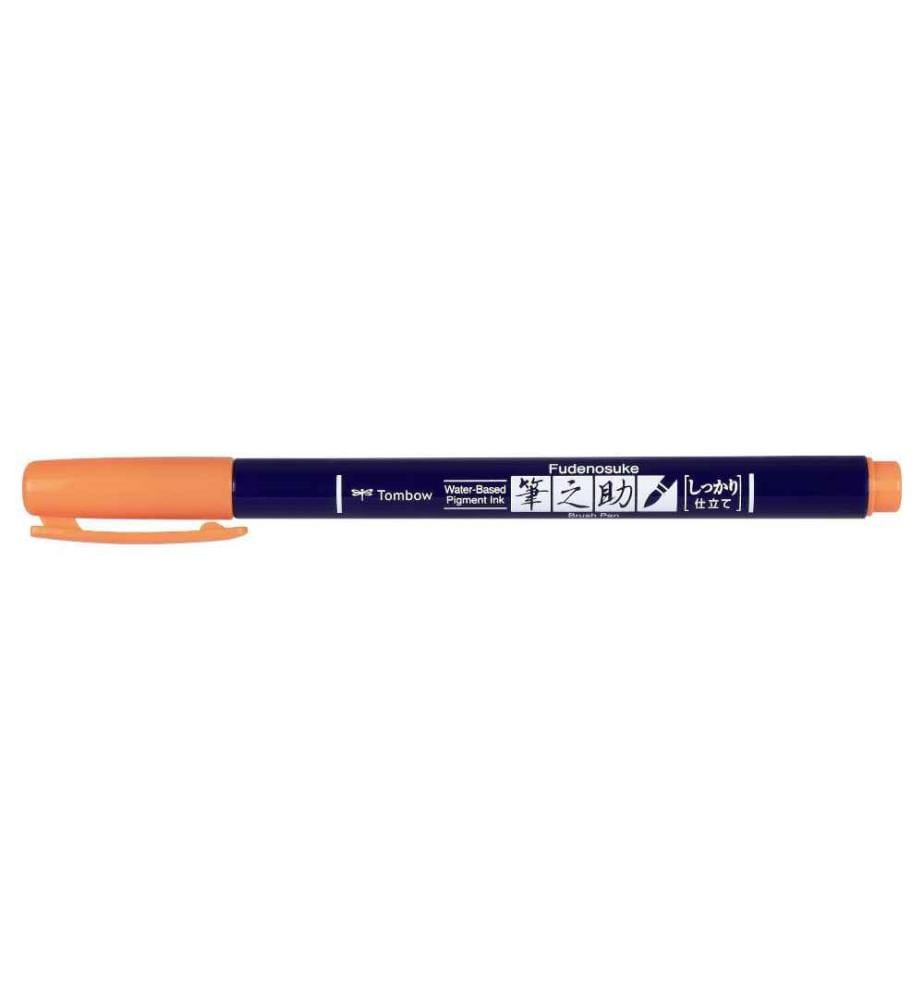 TOMBOW - Fineliner Fudenosuke NEON Lot de 6