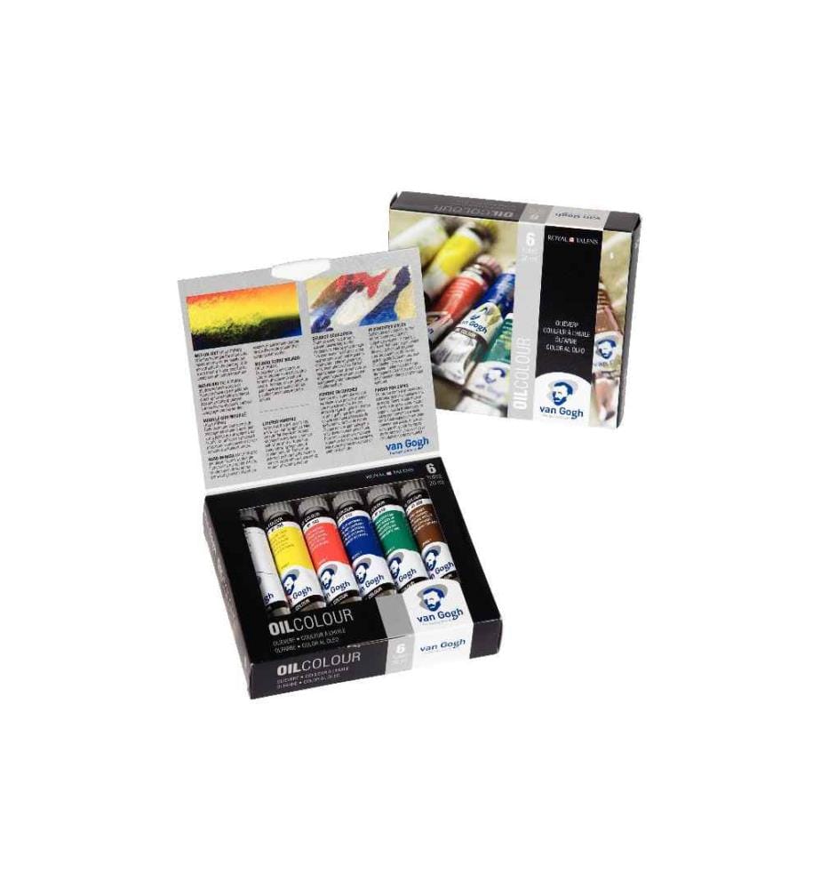 VAN GOGH - Ölfarbe Starter-Set, 20 ml, Mehrfarbig