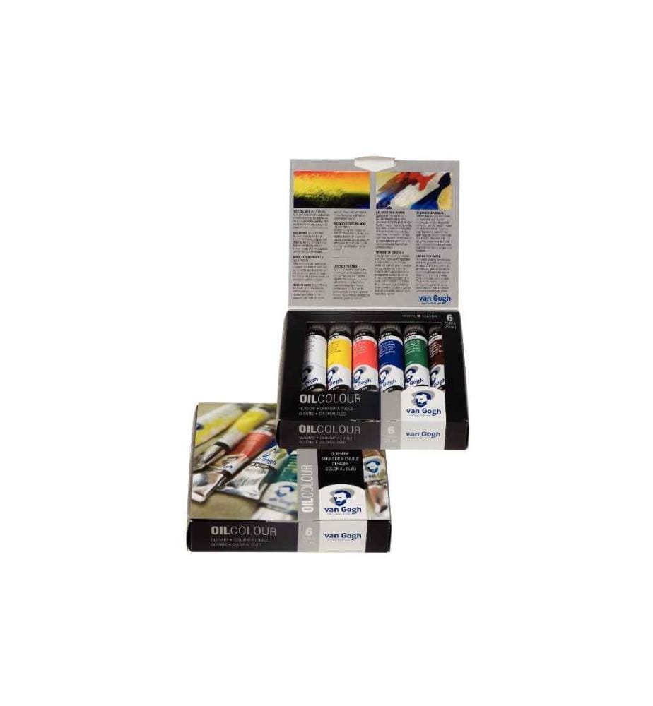VAN GOGH - Ölfarbe Starter-Set, 20 ml, Mehrfarbig