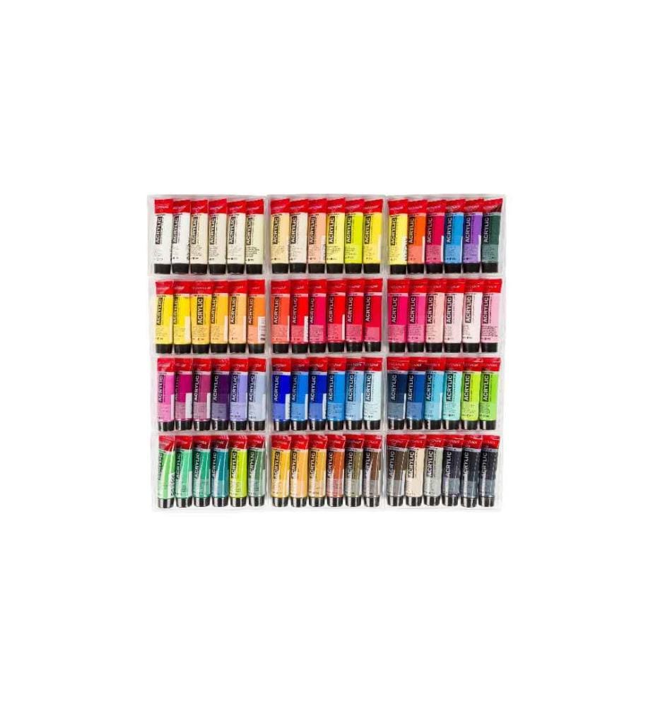 AMSTERDAM - Peinture acrylique Standard Serie Set 72 x 20 ml