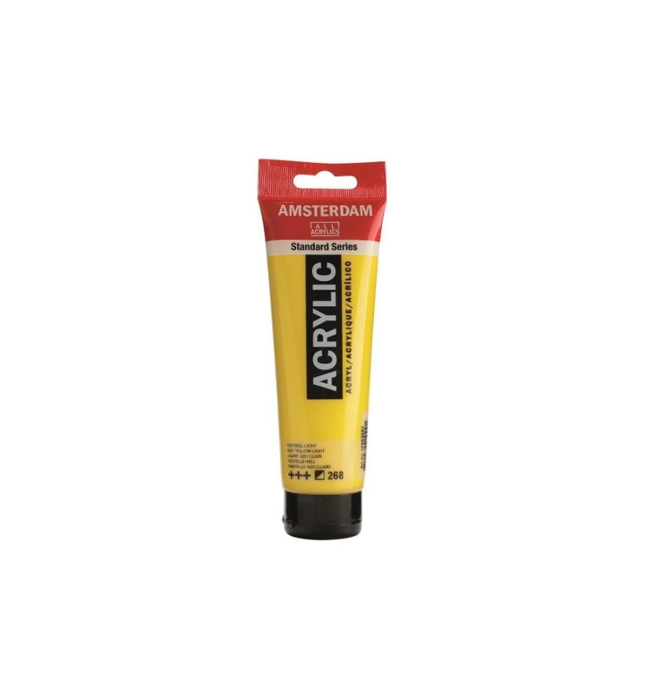 AMSTERDAM - Acrylfarbe Standard Series Azogelb H halbdeckend, 120 ml