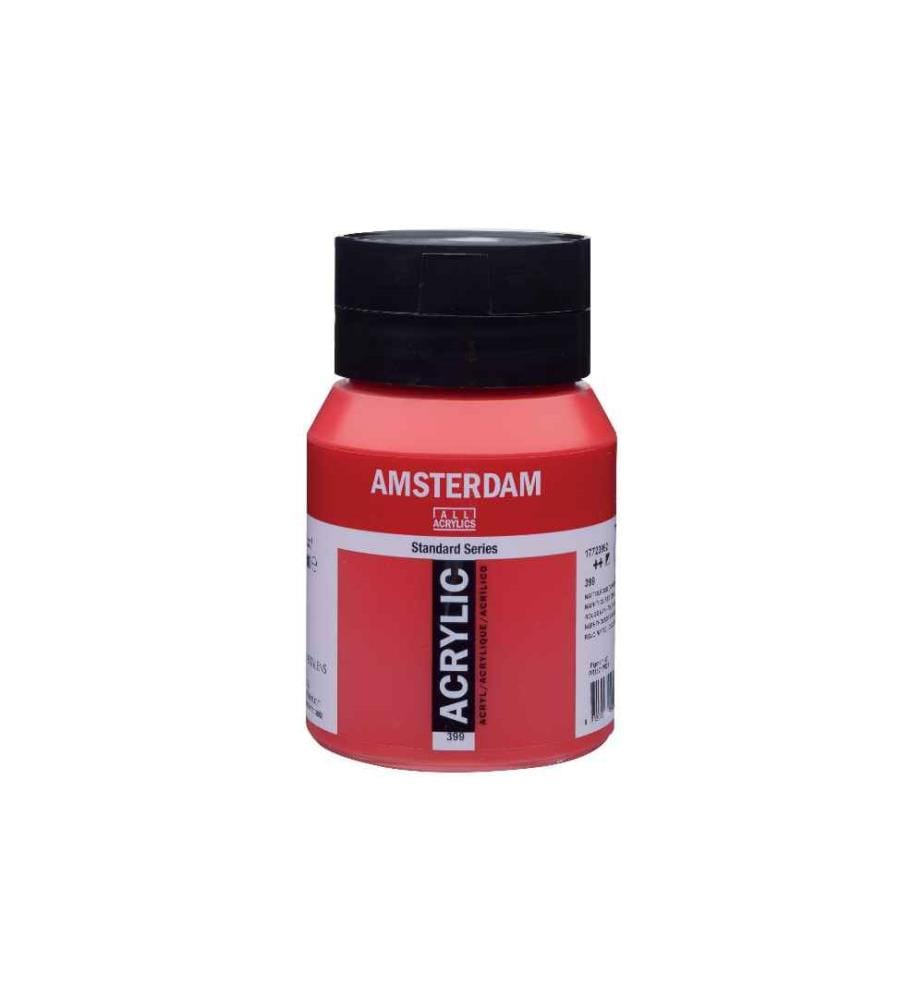 AMSTERDAM - Acrylfarbe Standard Series Naphtholrot D halbdeckend, 500 ml