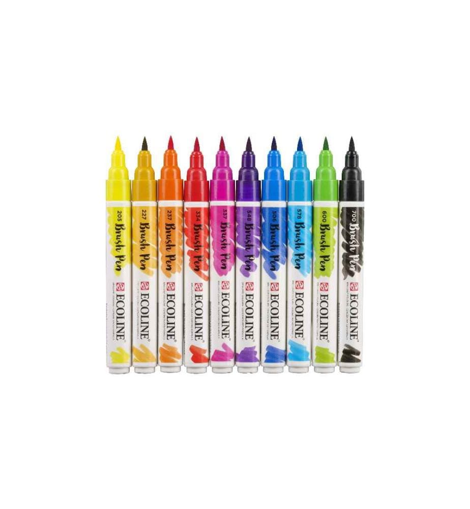 TALENS - Feutres de coloriage Ecoline  Jeu de 10 pièces