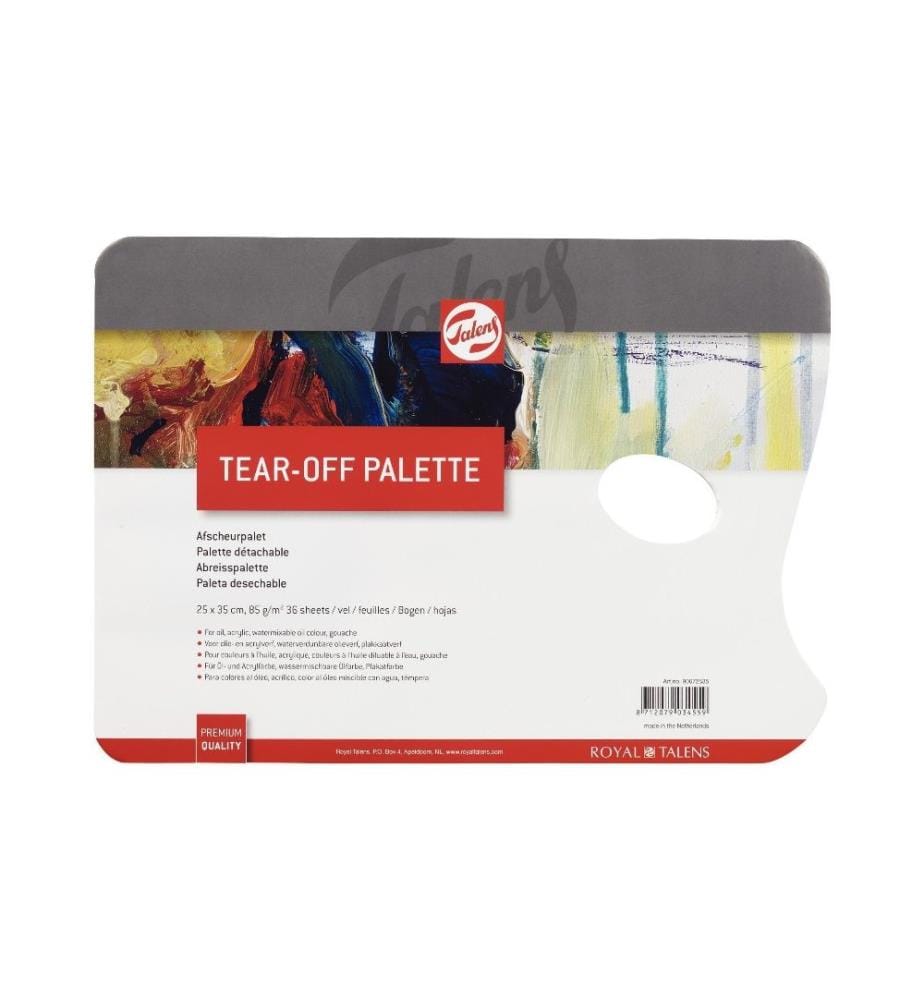 TALENS - Farbpalette zum Abreissen 25 x 35 cm, 36 Bögen