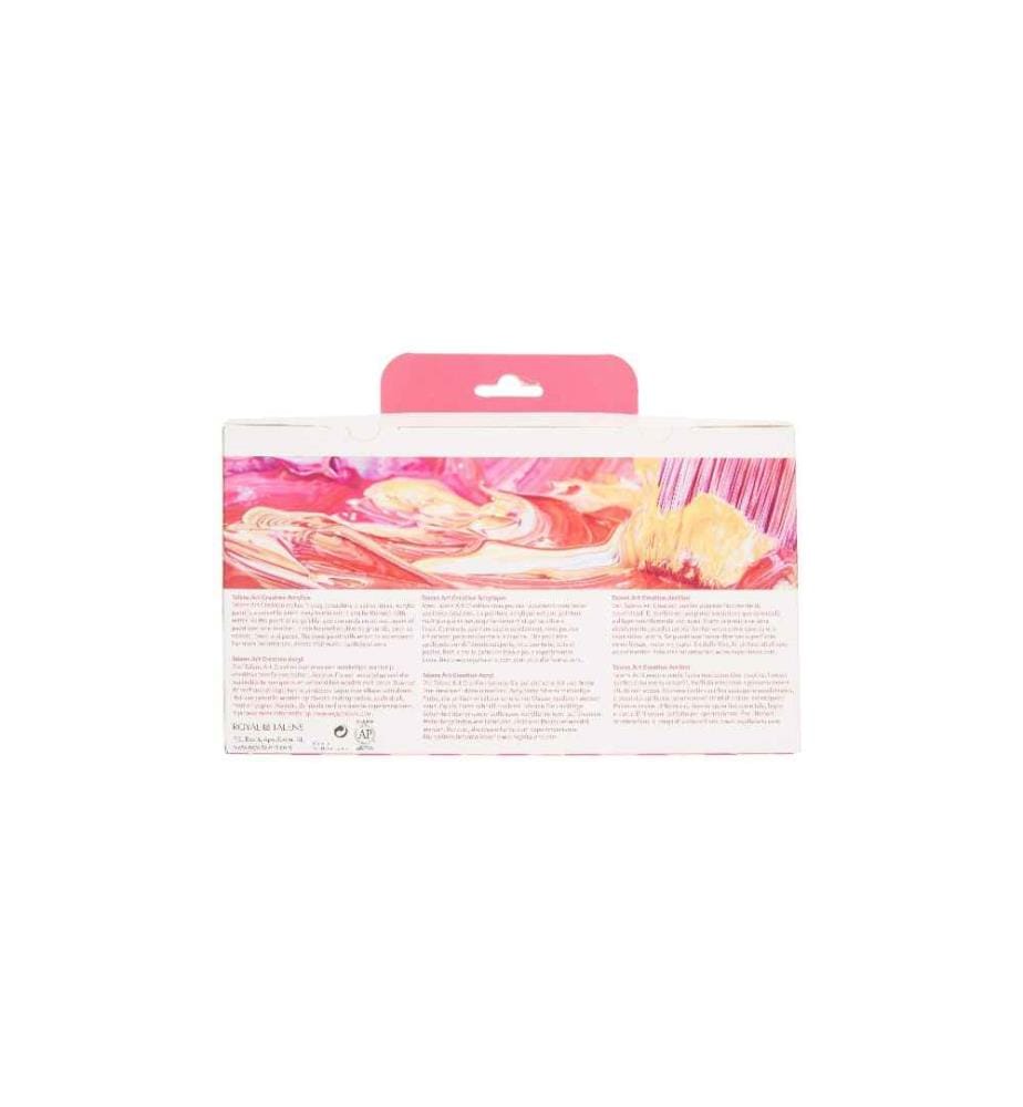 TALENS - Acrylfarbe 6er Set, Mehrfarbig