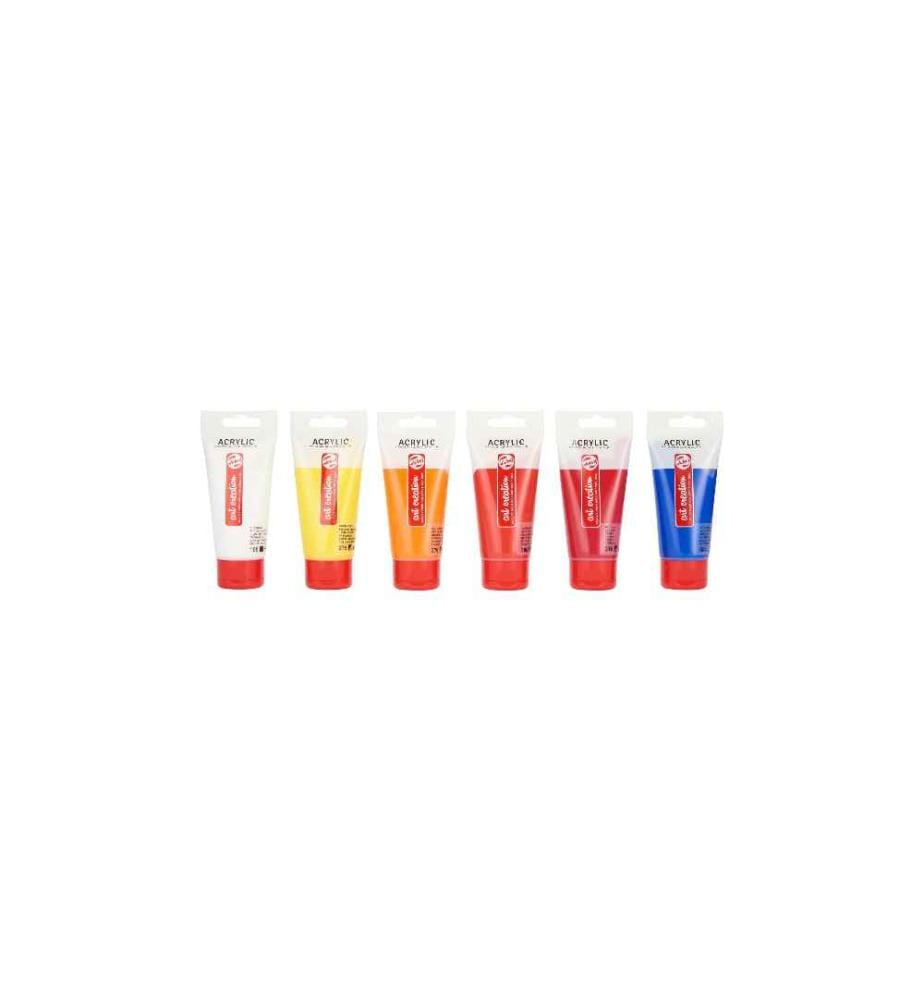 TALENS - Acrylfarbe 12er Set, Mehrfarbig