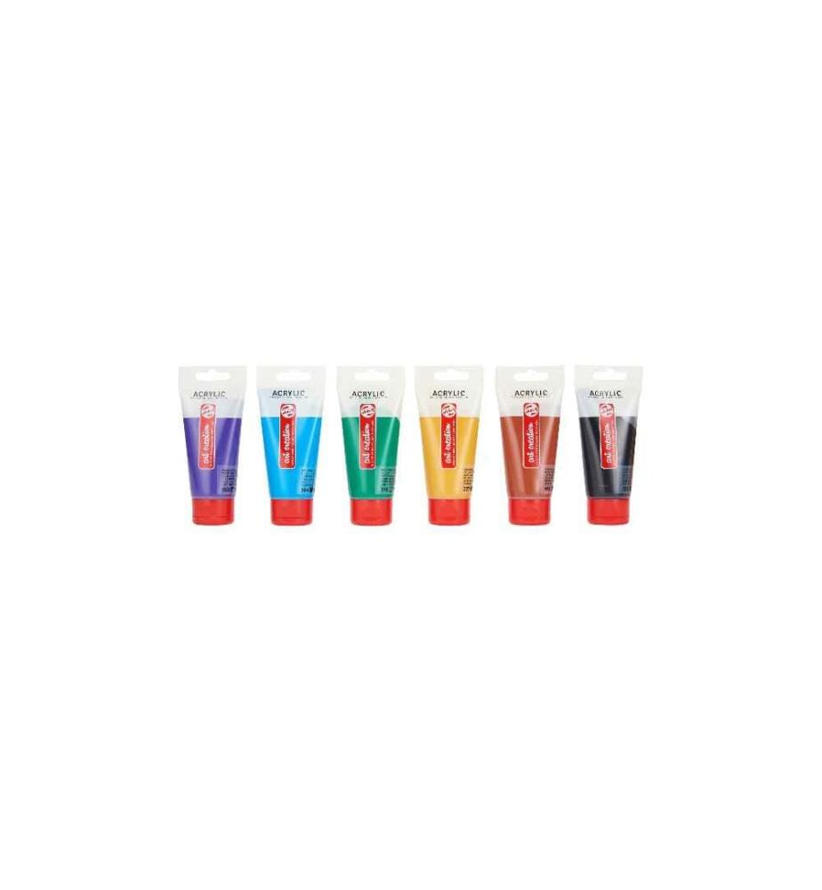 TALENS - Acrylfarbe 12er Set, Mehrfarbig