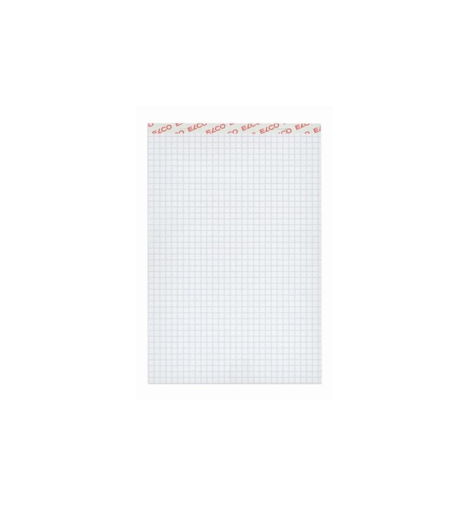 ELCO - Bloc-notes A5 70 g/m² 5 mm à carreaux, 5 pièces