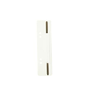EXACOMPTA - Bandes de reliure avec double perforation, 25 pièces, blanc
