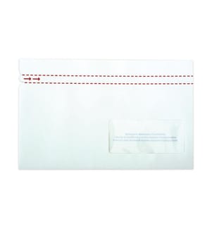 ELCO - Dokumententasche aus Papier C5/6 Fenster rechts, 250 Stück
