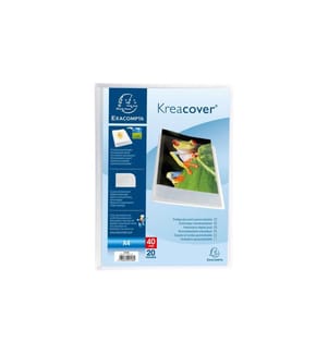 EXACOMPTA - Sichtbuch Kreacover A4 20 Taschen